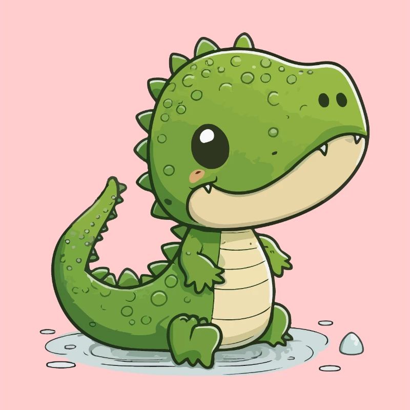 small crocodile