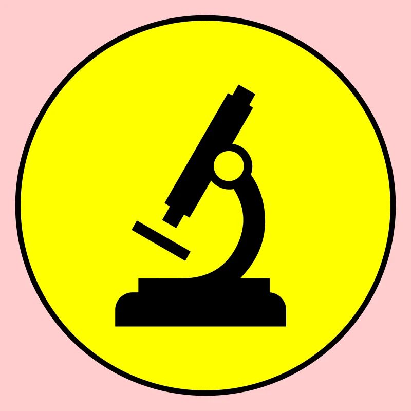 Icône d’icône de microscope
