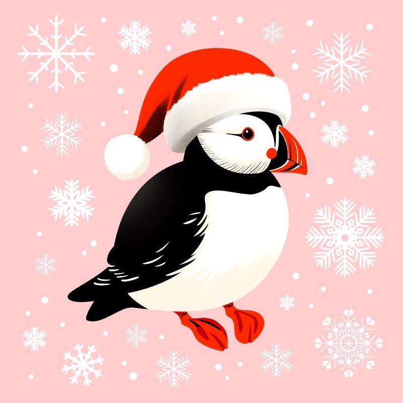 Macareux de Noël
