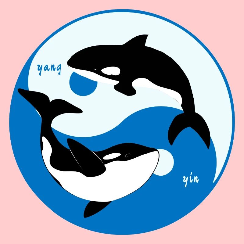 Orca Yin Yang - Killerwal Tierschutz