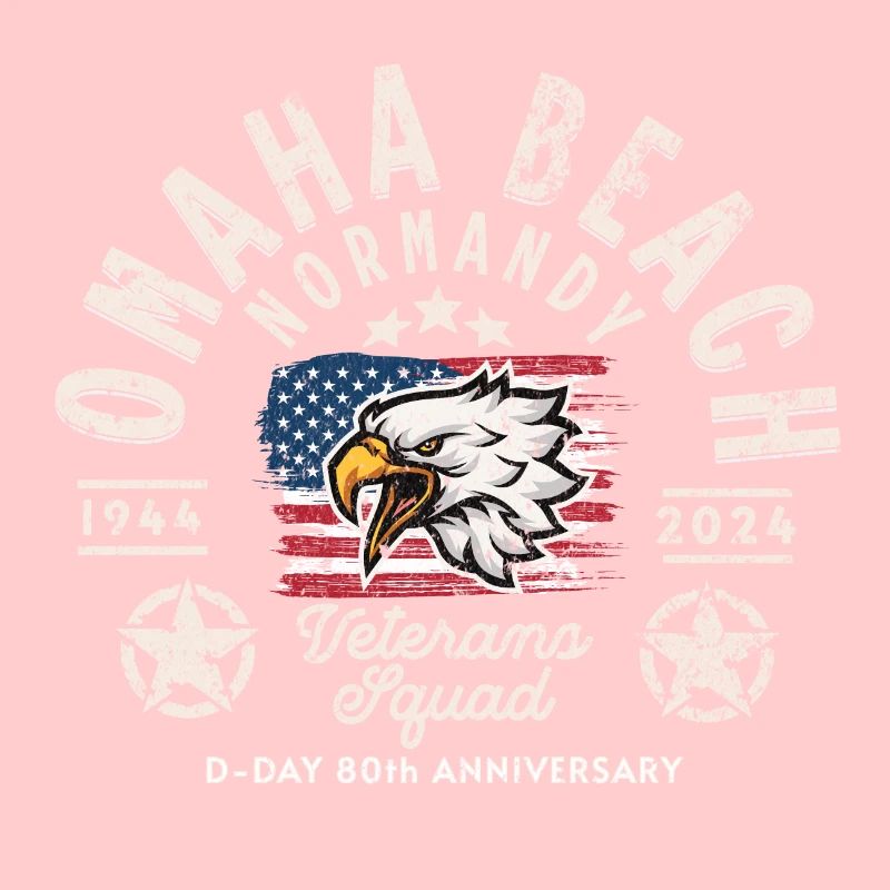 Omaha beach D DAY veterans squad