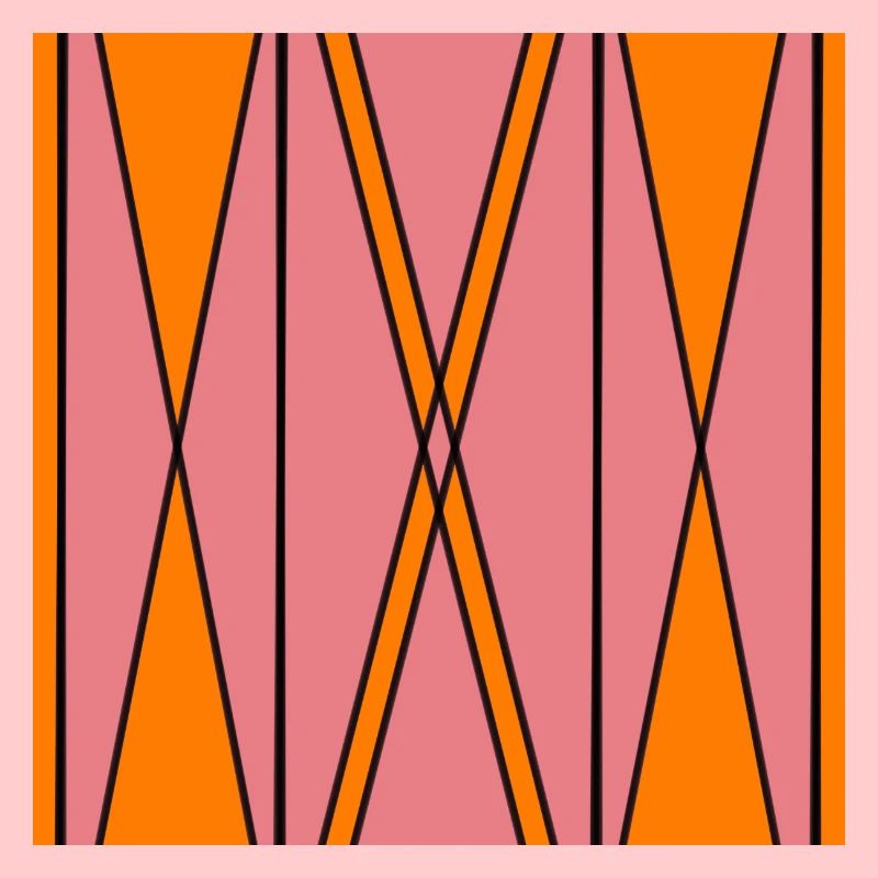 pink and orange pattern