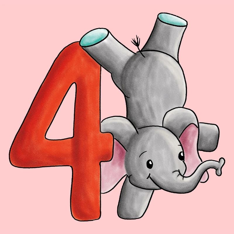 4. Geburtstag Elefant
