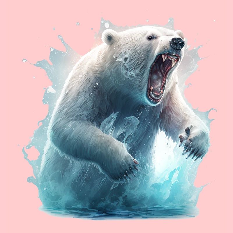 Angry Polar Bear