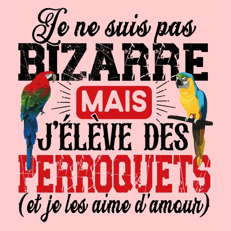 Perroquet Oiseau Perruche Ara Conure Cadeau Humour