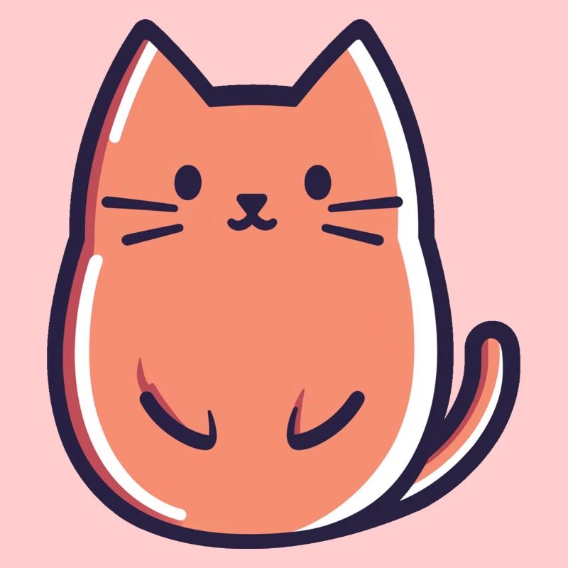 chat mignon, dessin de chat, chaton