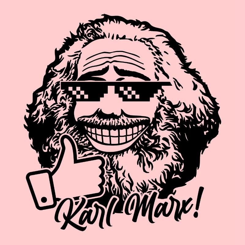 Karl Marx (einfarbig)