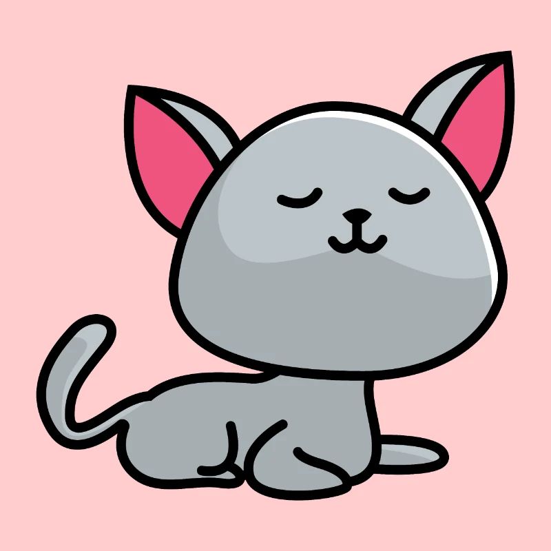 Eingebildete britisch Kurzhaar Katze
