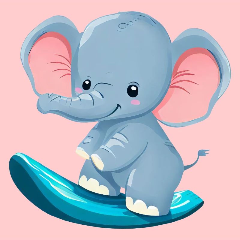 Surfer Elephant, Conception animale aventureuse