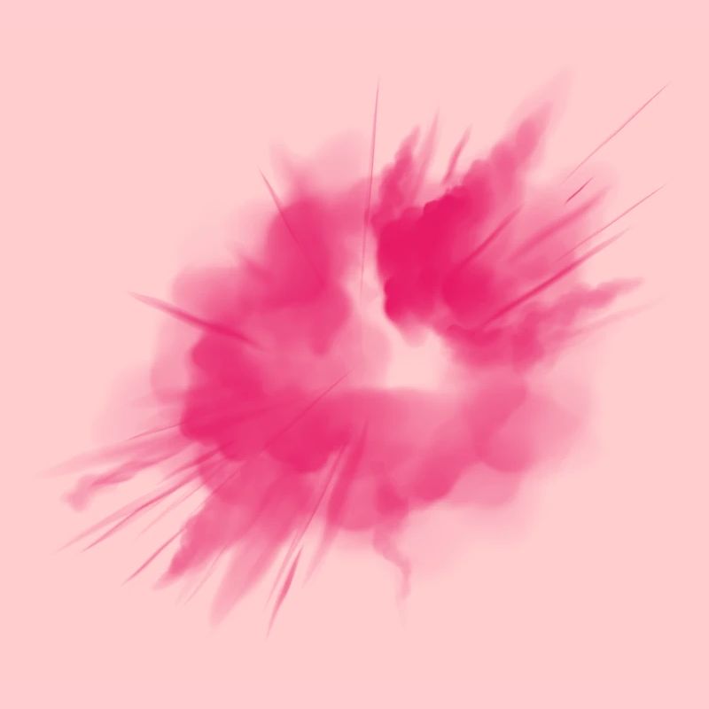 Farbe Klecks Spritzer Maler Geschenk bunt paint