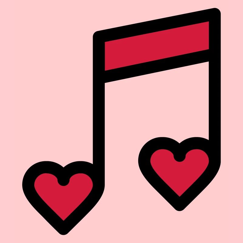 Romantische Musik Note