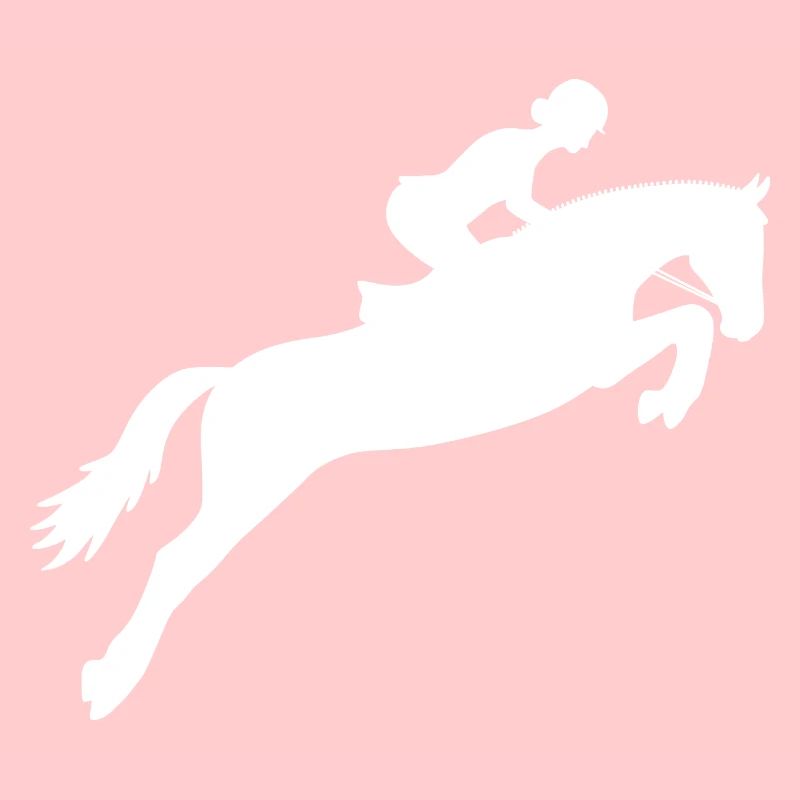 Cheval de saut d'obstacles - Cheval cadeau