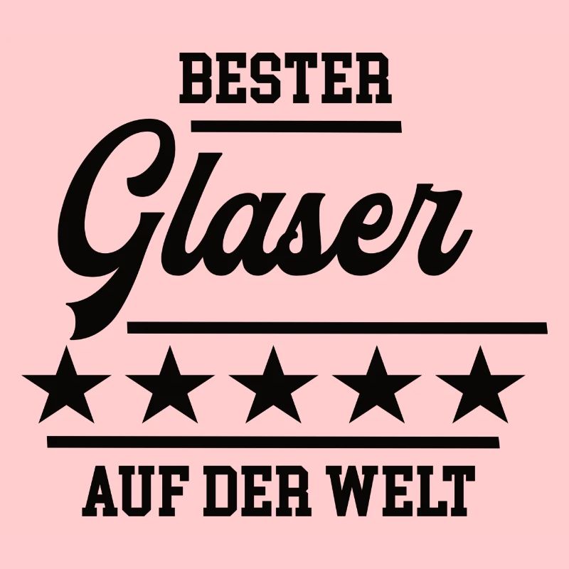 Bester Glaser der Welt weltbester Meister Chef