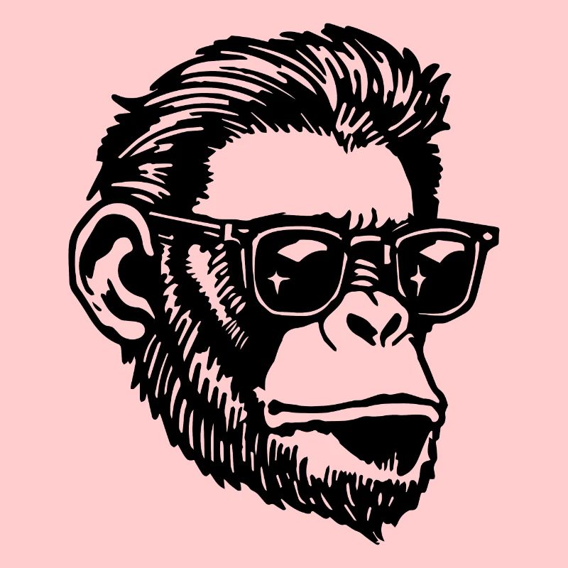 Affe Affen Affengesicht