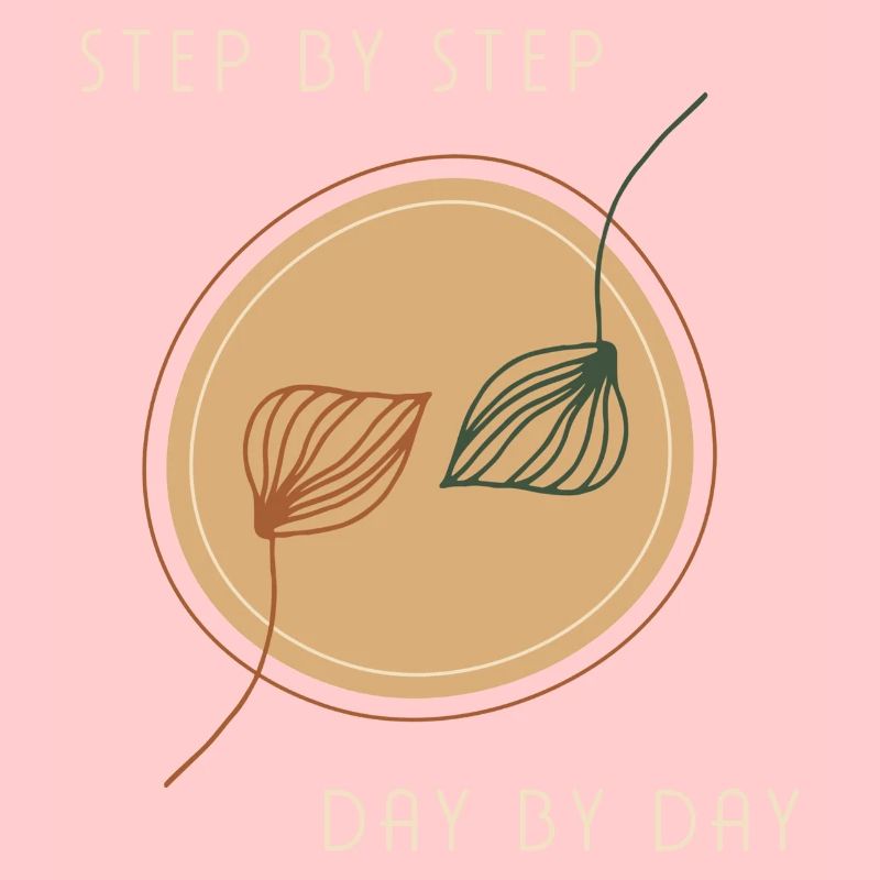 step by step day by day