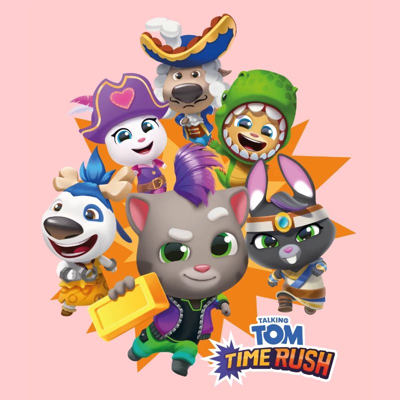 Talking Tom Time Rush Jeu Tom Et Ses Amis