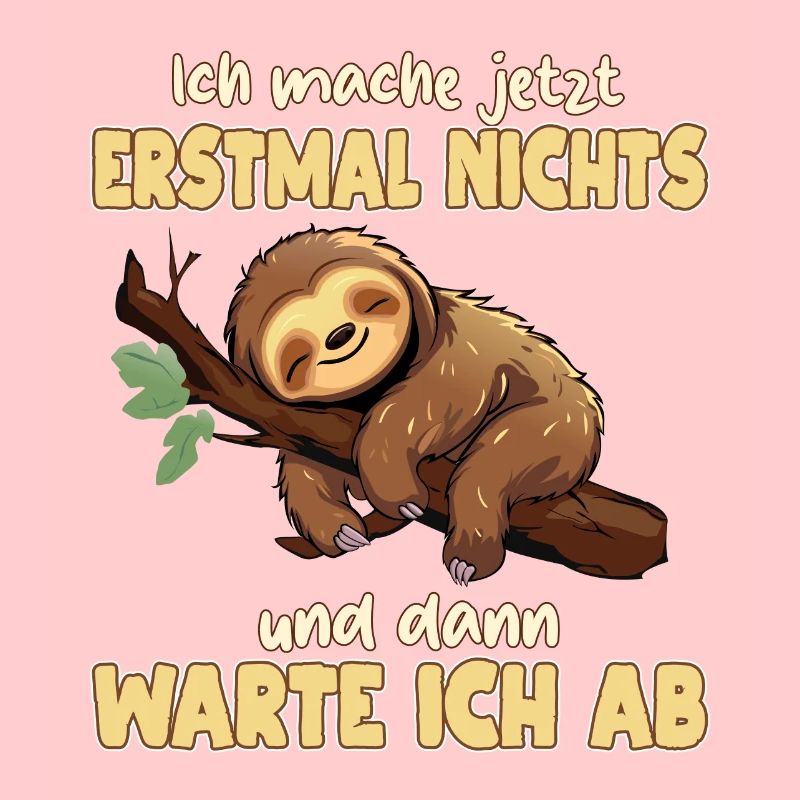 Faultier Geschenk Langschläfer Büro Arbeitskollege