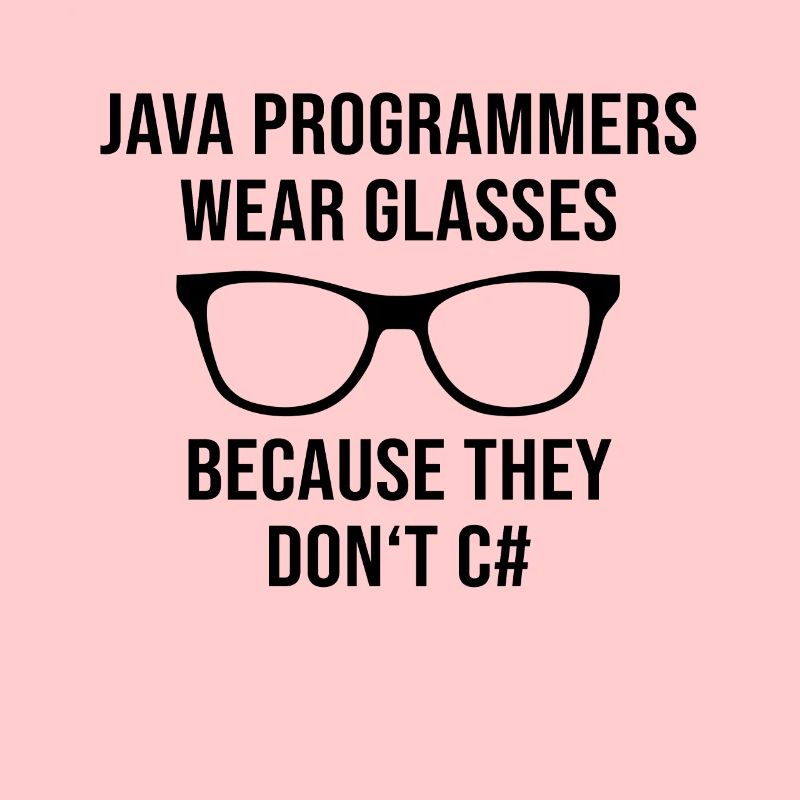 Programmeur Java Developer Glasses