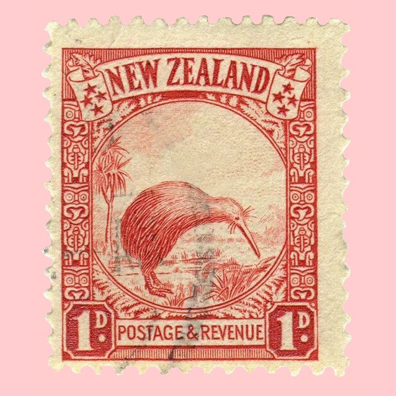 Kiwi Briefmarke