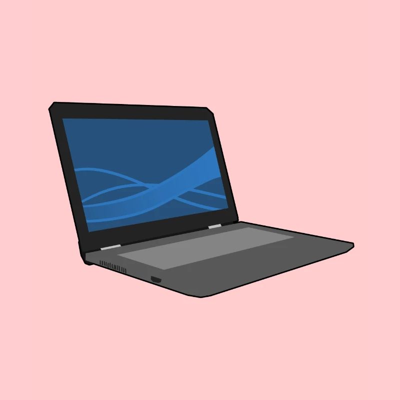 Laptop Computer Tastatur PC Notebook Geschenk Idee