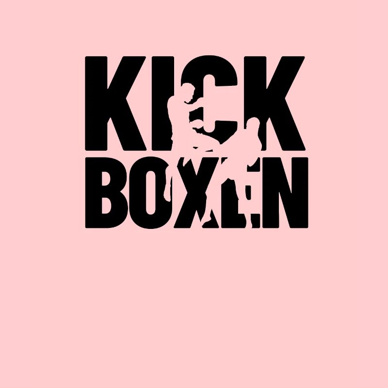 Maillot de kickboxing avec kickboxer par écrit