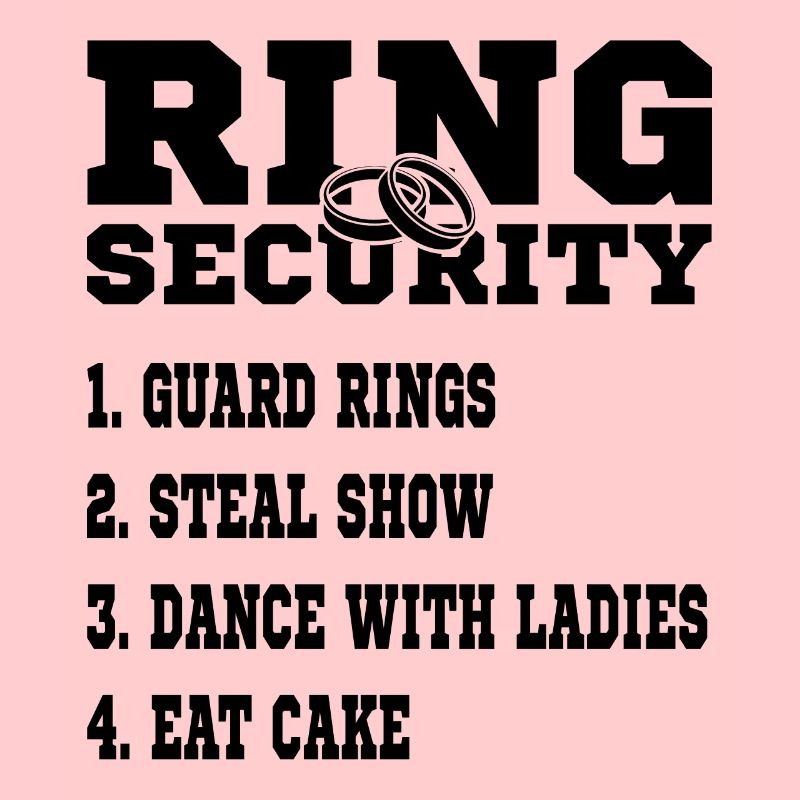 Ring Security Tasks list cadeaux de mariage