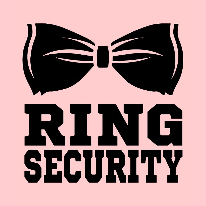 Ring Security Mit Fliege Hochzeitsgeschenke