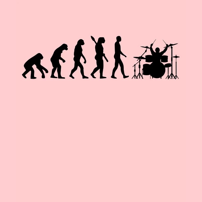 Drummer Drums Evolution Drummer Gift
