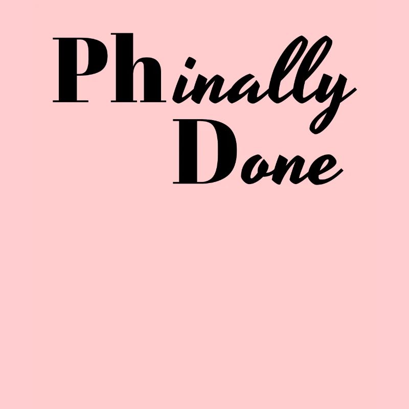 Cadeau PhD Phinally Done