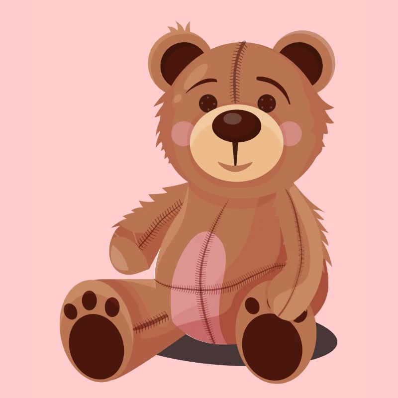 TShirt cute soft toy bear bear soft bear
