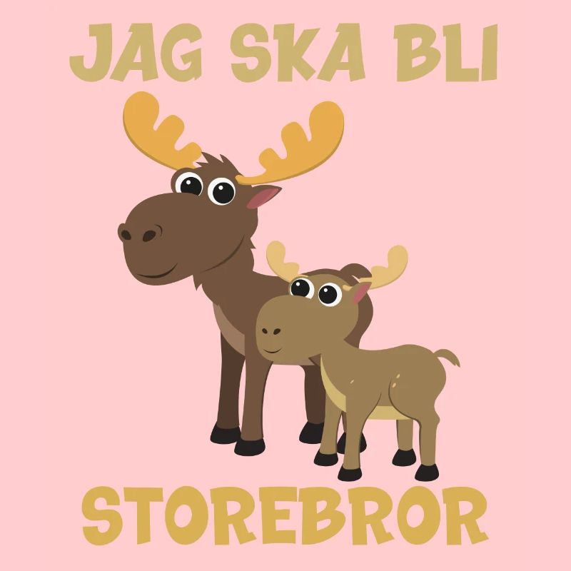 Ich werde ein großes Bruder Elch Motiv Jungen Geschenk sein