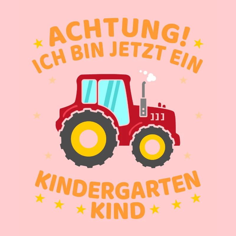 Ich Bin Jetzt Ein Kindergartenkind Traktor