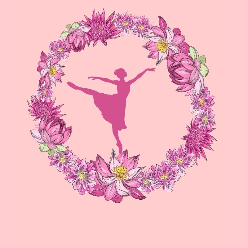 Couronne florale de danse
