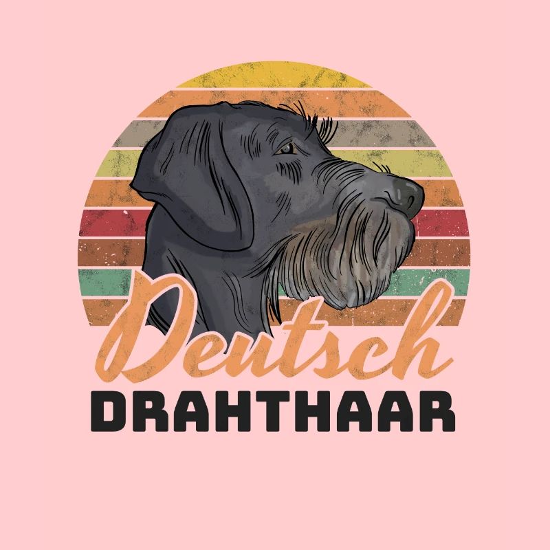 German Wirehaired Pointer Hound Dog