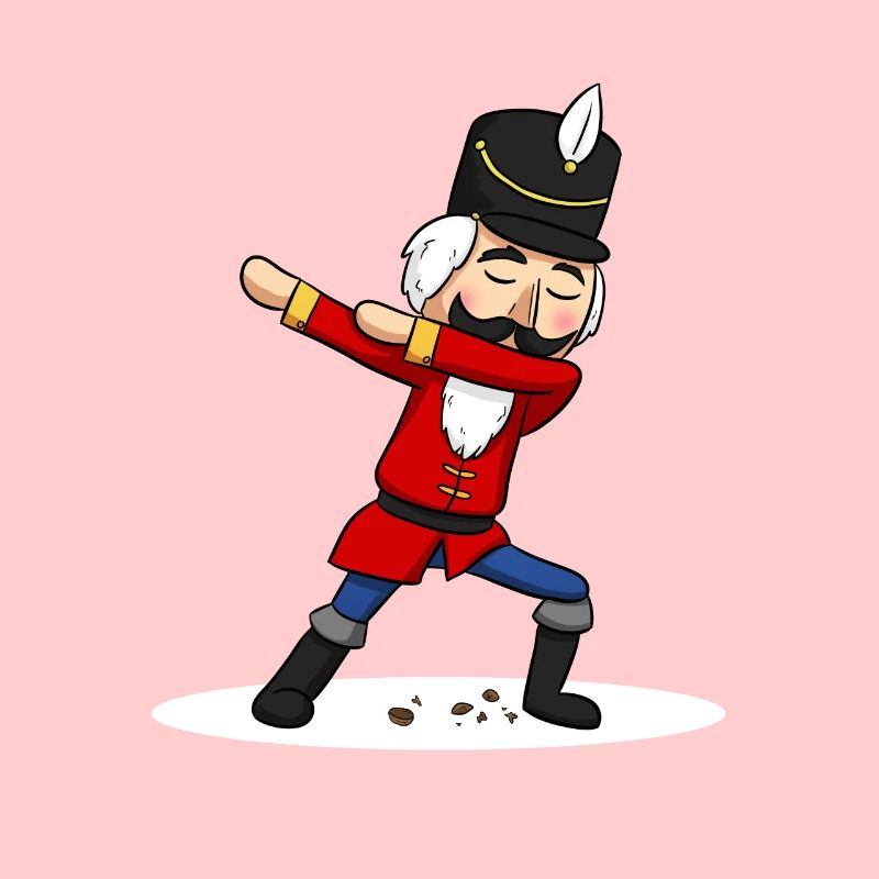 Dabbing Nutcracker