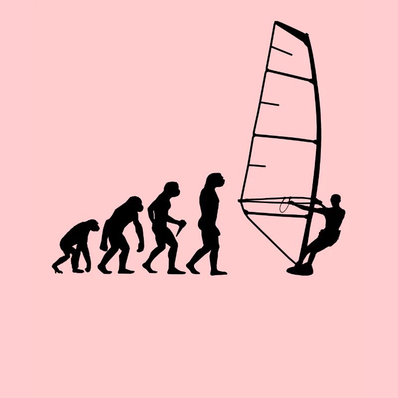 Windsurf Evolution Shirt Surfer Windsurfer Surf