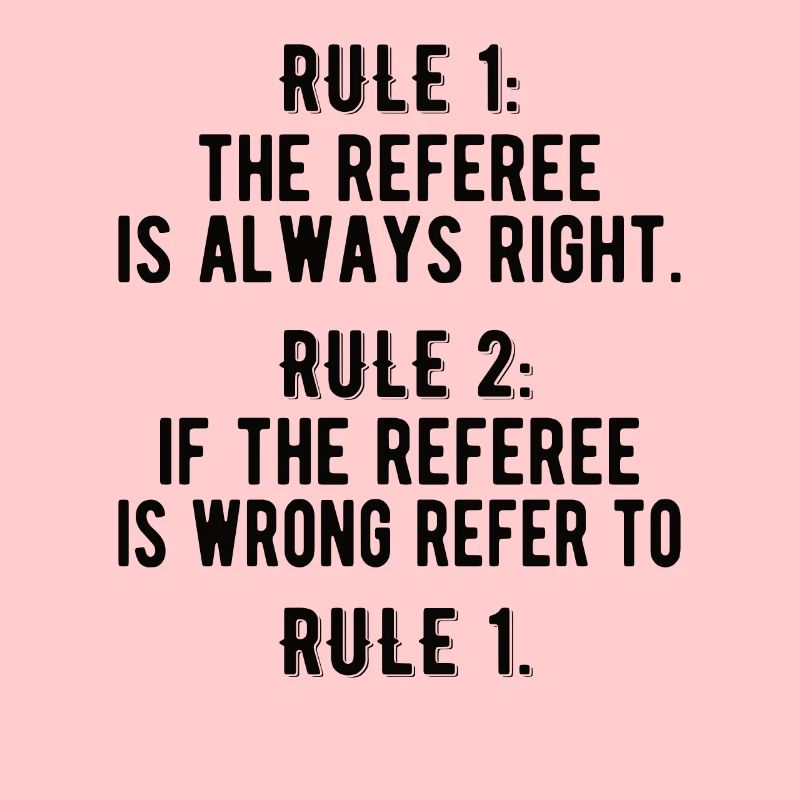 Arbitre Papa Referee Arbitre impartial