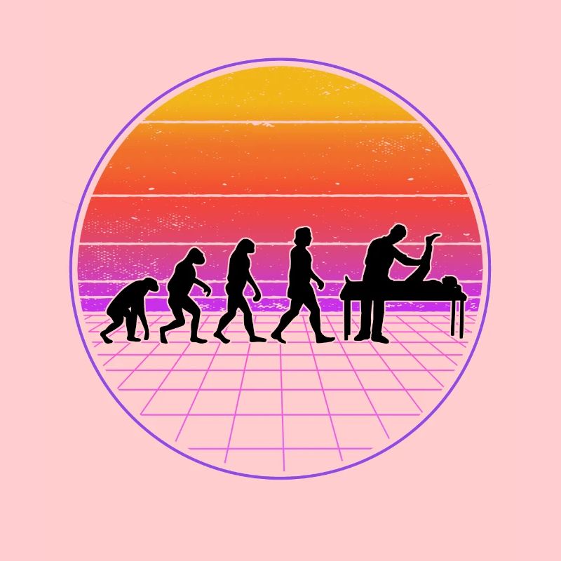 Physiothérapeute Evolution Vaporwave Physio