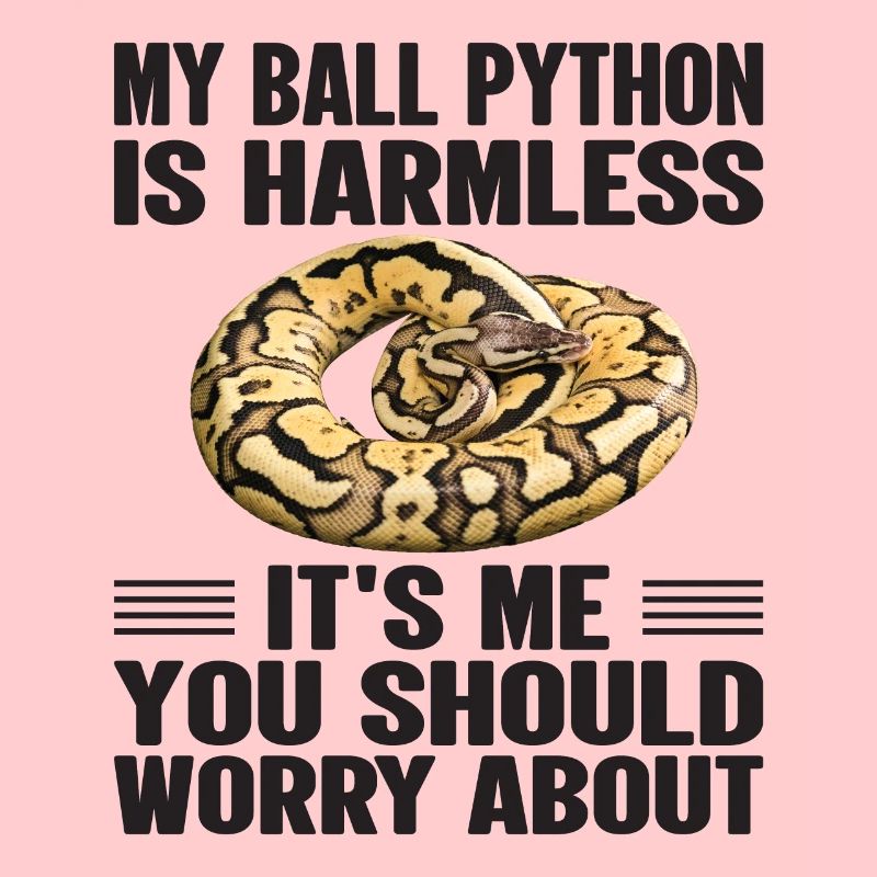 Je suis inquiet - Ball Python Snake