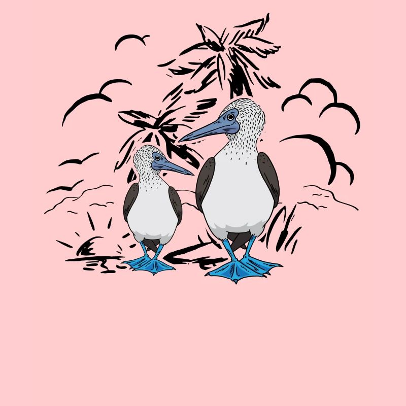 Seabirds Blue-footed