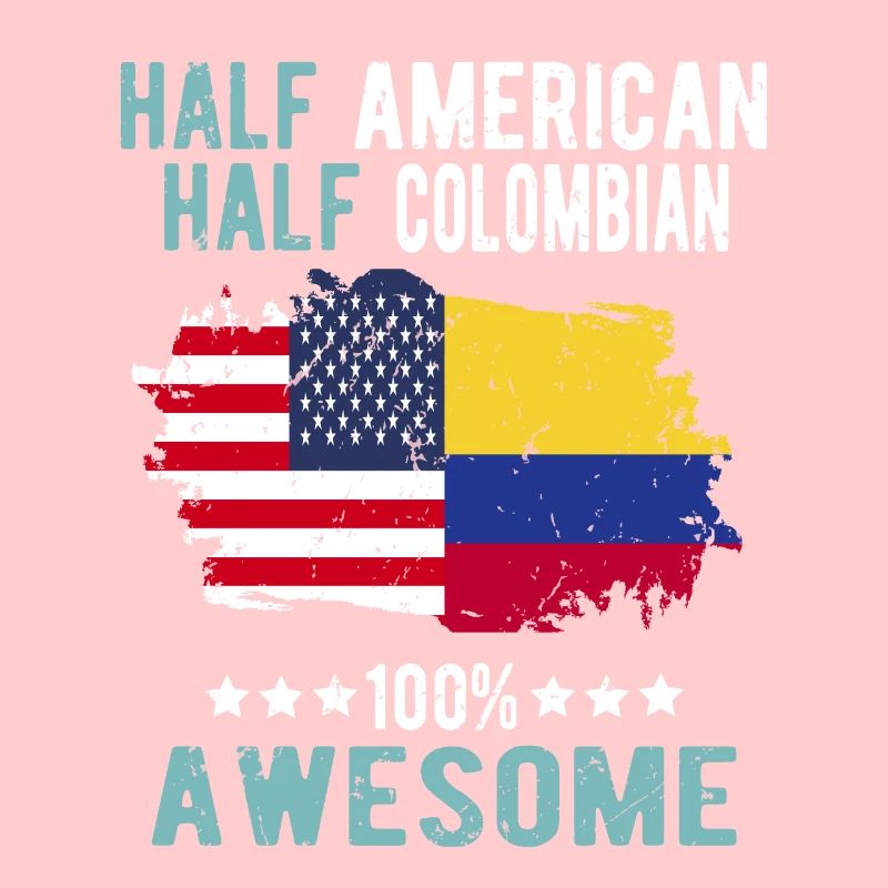 Half American Half Colombian