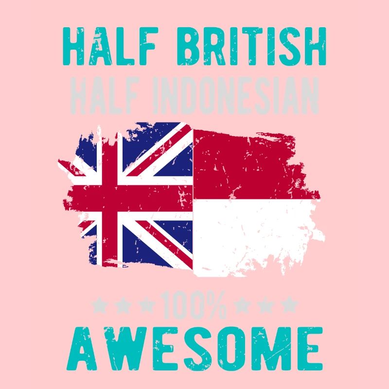 Half British Half Indonesian