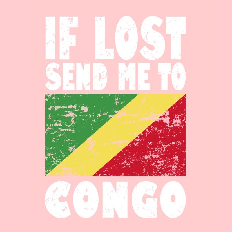 Kongo Flagge Spruch
