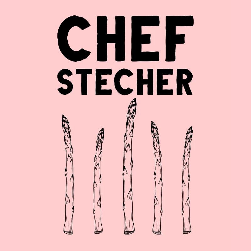 Chefstecher Spargelstecher Spargelernte Bauer