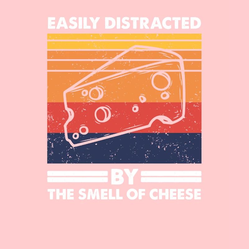 Facilement distrait par l’odeur du fromage, du fromage