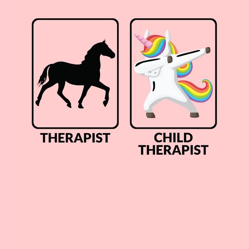 Lustiger Kindertherapeut
