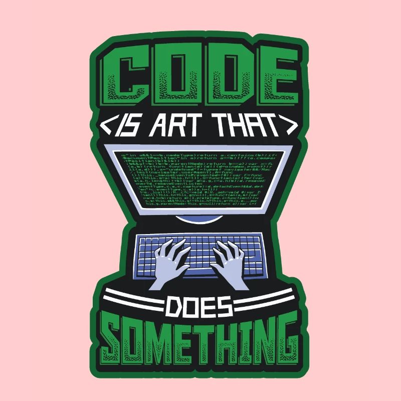 Le code est un art qui fait quelque chose de programmation