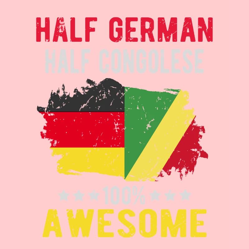 Half German Half Congolese
