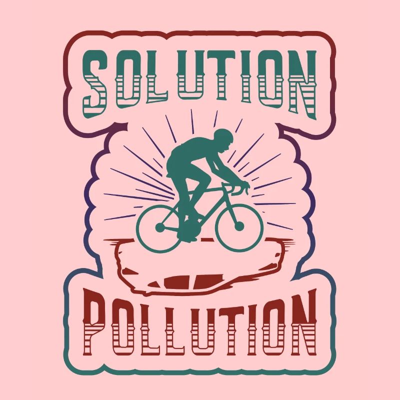 Polution Solution Environmental Protection Cycling.