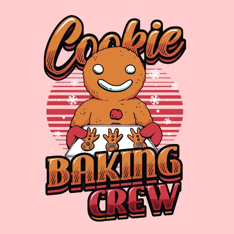 Cookie baking crew, Christmas, gingerbread.
